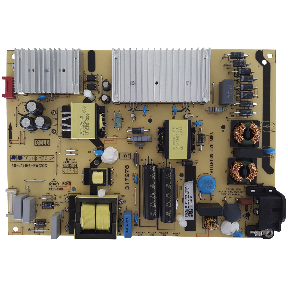 Placa Fonte 40-L171H4-PWC1CG TV TCL 65P725