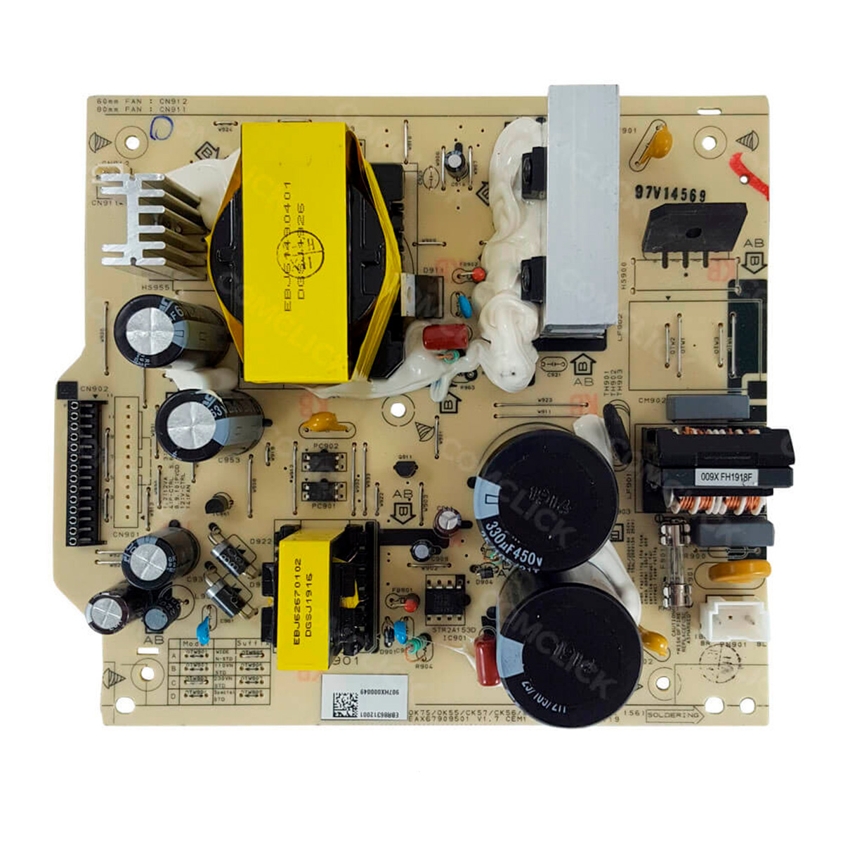 Placa Fonte EAX67909501 / EBR86312001 TV LG CK56-AB