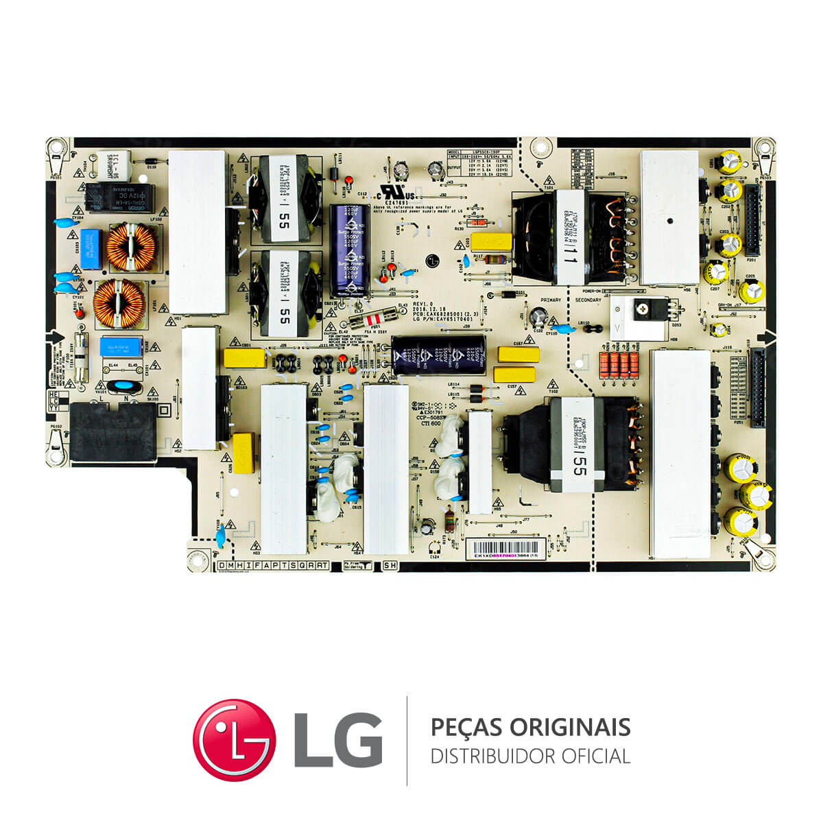 Placa Fonte EAX68285001 TV LG OLED55B9PSB OLED55C9PSA