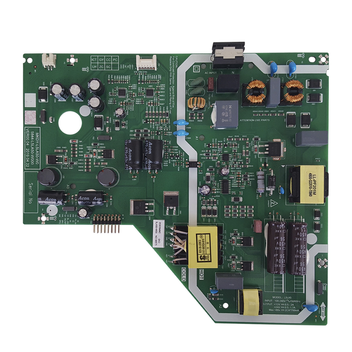 Placa Fonte MKDY-L5LA50-W0 TV Philco BTV55Q20N5SBL PTV55Q20AGBLS PTV55Q20SNBL