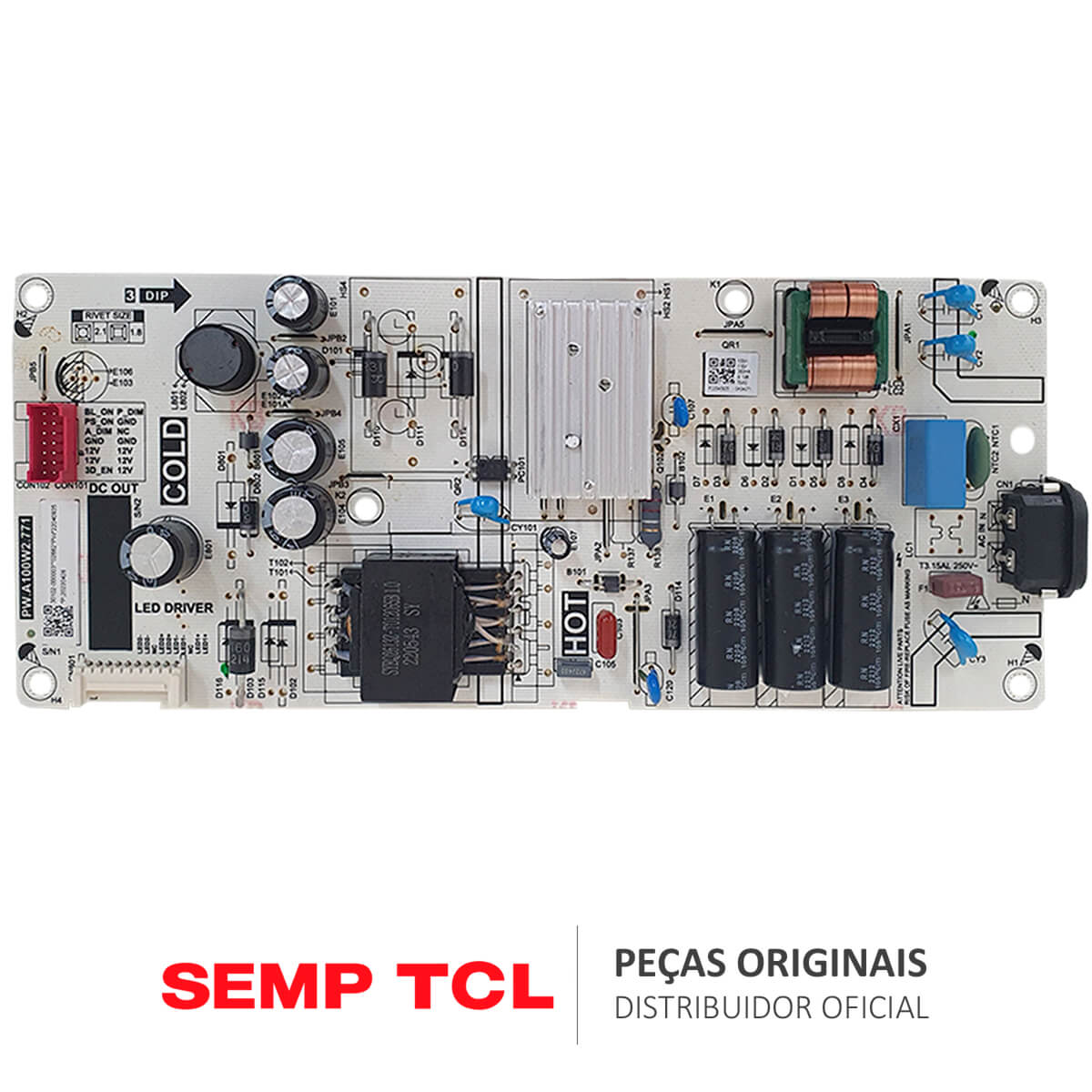 Placa Fonte TV TCL PW.A100W2.771 43P635