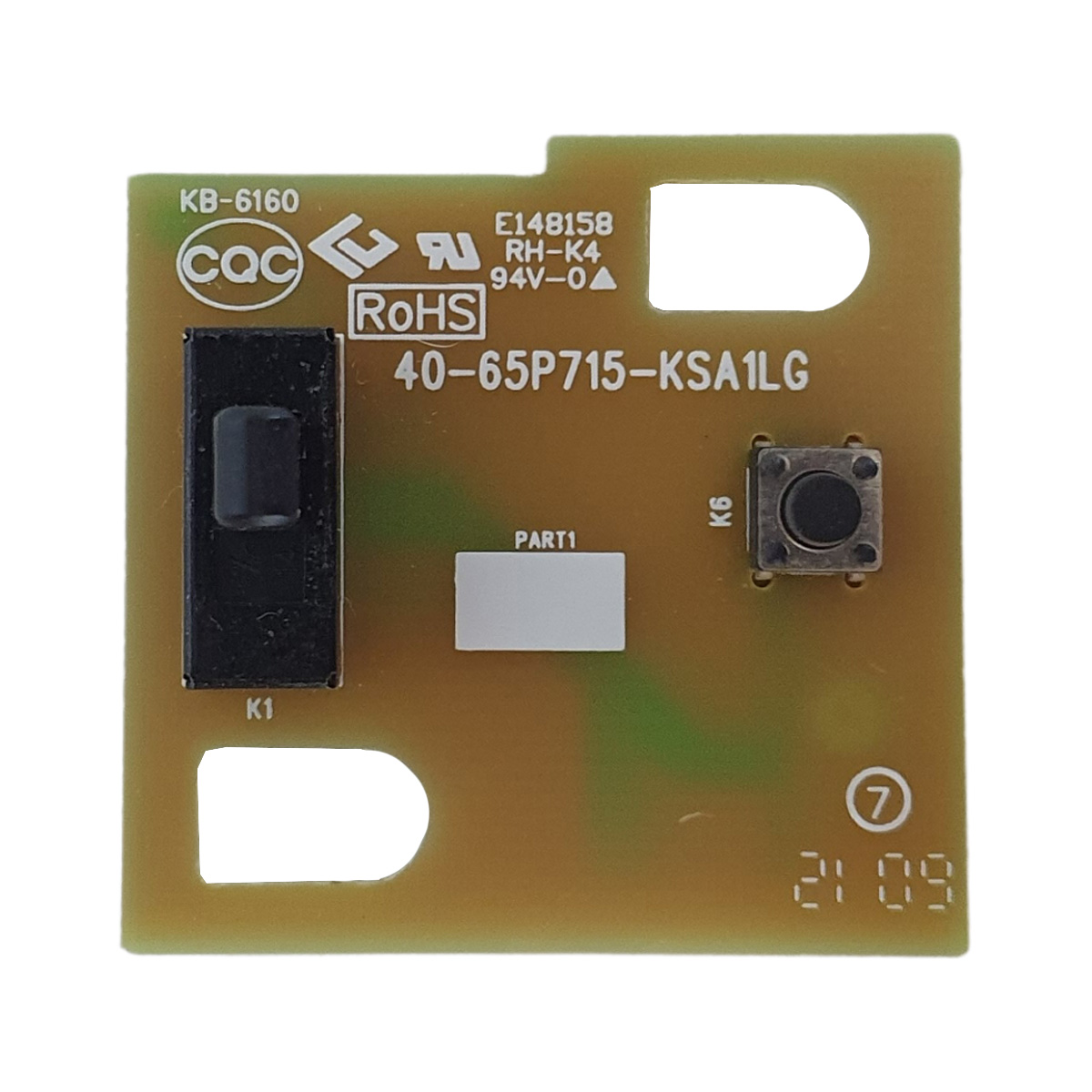 Placa Função Botão Power 40-65P715-KSA1LG TV TCL 50P715