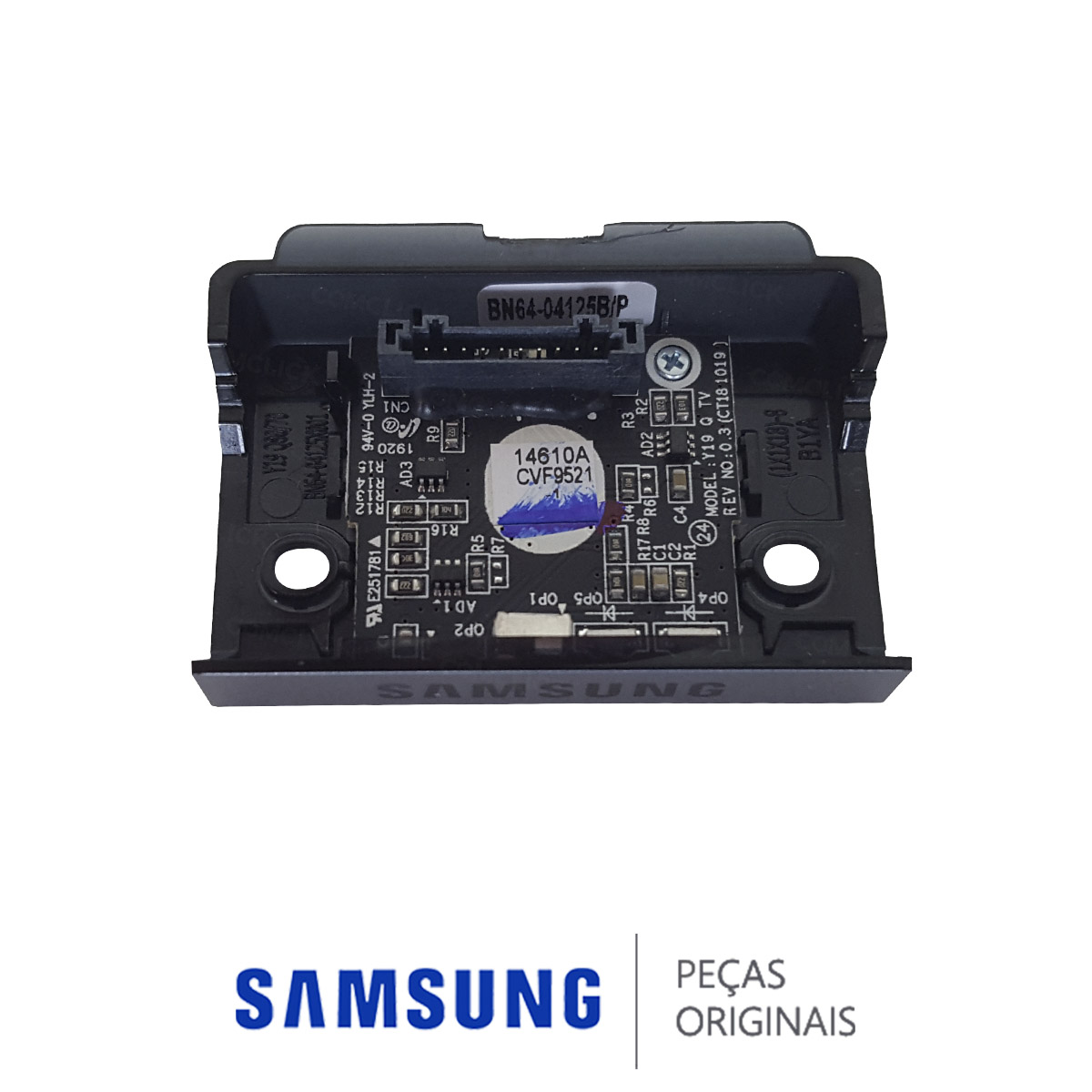 Placa Função / Sensor IR BN98-07240C BN64-04125B TV Samsung QN55Q80RAG QN65Q80RAG QN75Q80RAG