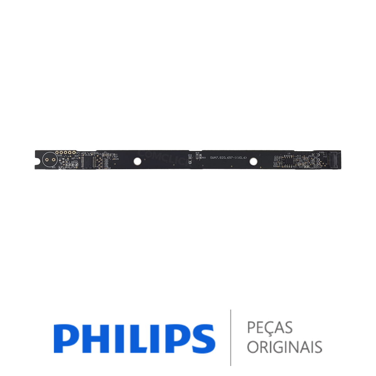 Placa Ir / Receptora de Sinal GWA7.820.697-1 TV Philips 42PFL8606D/78 47PFL8606D/78