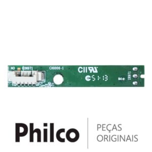 Placa IR / Receptora do Controle Remoto JUC7.820.00078436 para TV Philco PH19B16D, PH19B16DM