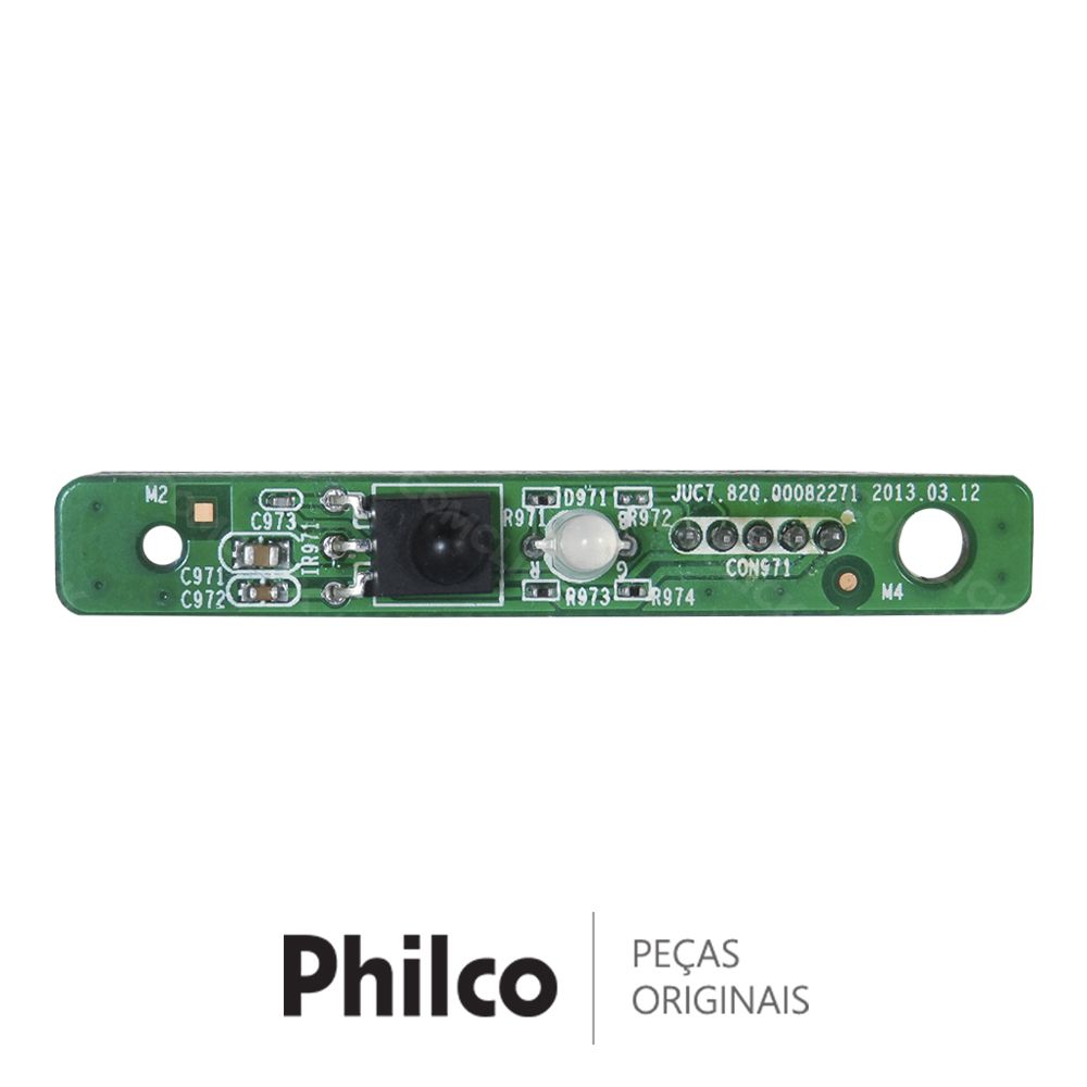 Placa IR / Receptora do Controle Remoto JUC7.820.00082271 para TV Philco PH51C21PSG