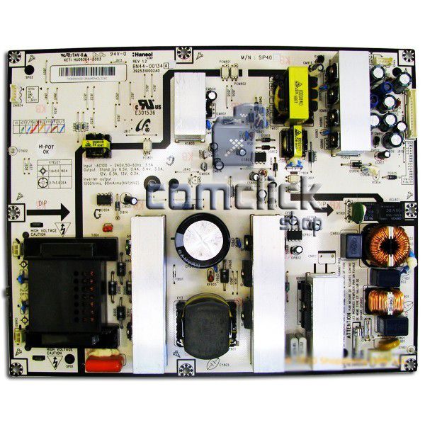 Placa PCI Fonte Flat Uma Linha para TV Samsung LN40R71BAX, LN40R71BC, LN40R71BX