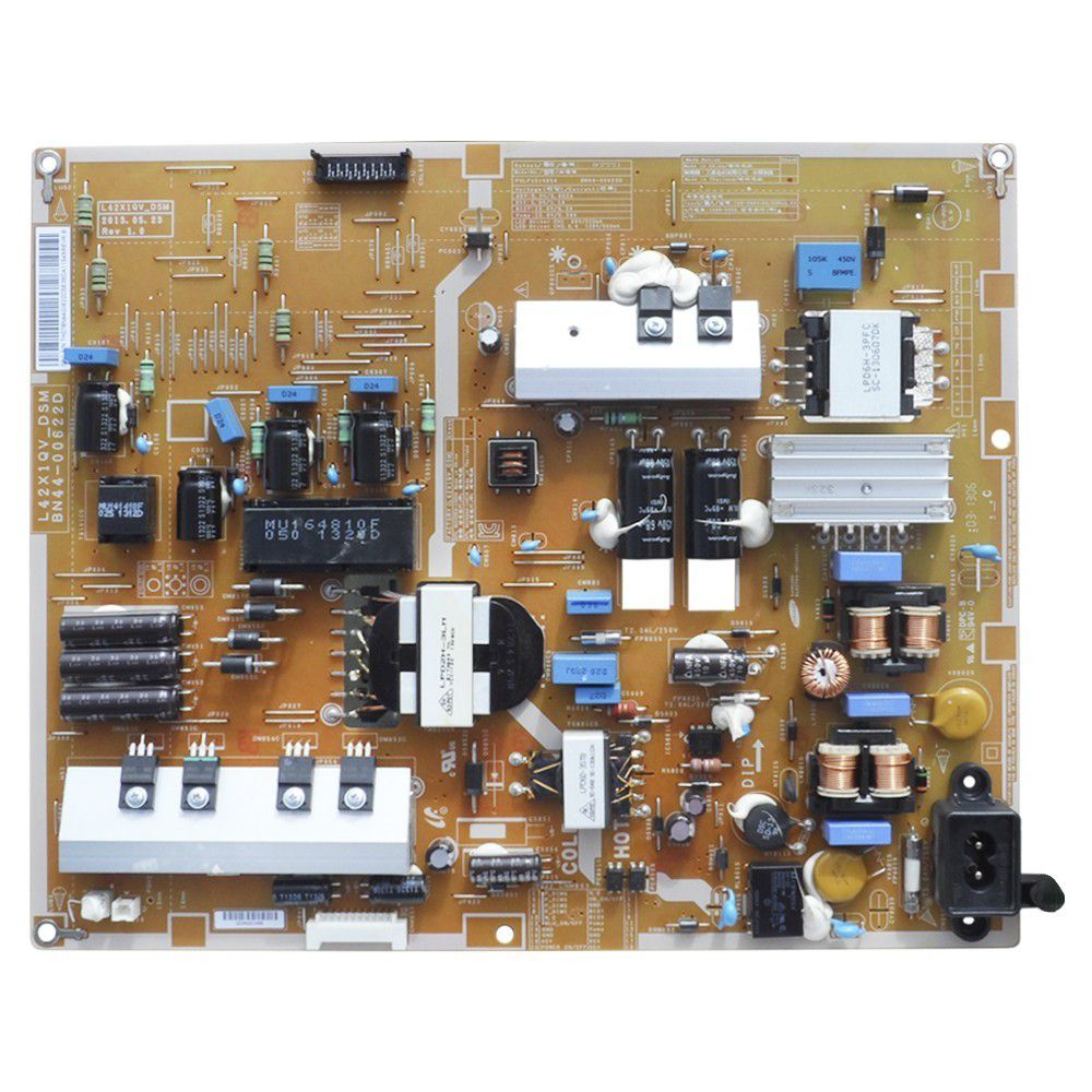 Placa PCI Fonte L42X1QV_DSM, L42X1QV para TV Samsung UN40F6100AGXZD, UN40F6400AGXZD