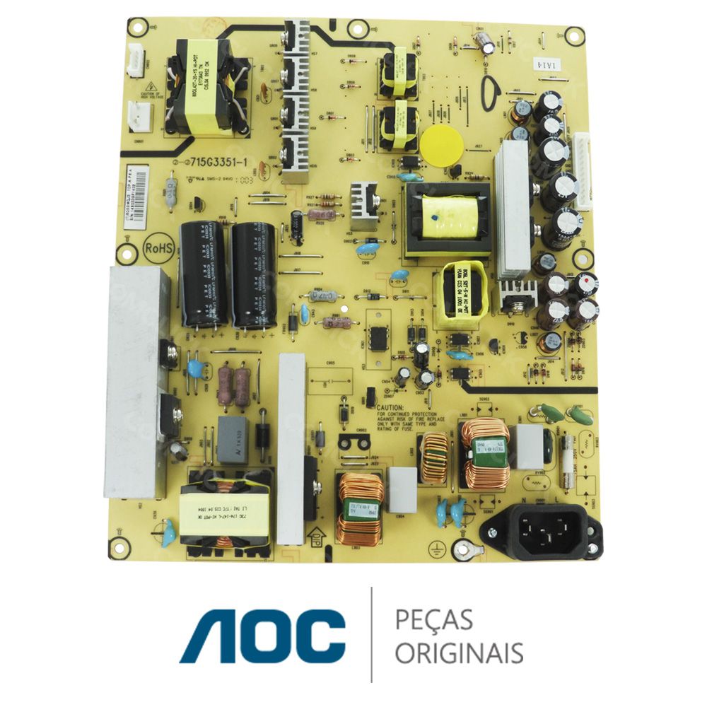 Placa PCI Fonte para TV AOC D42H931