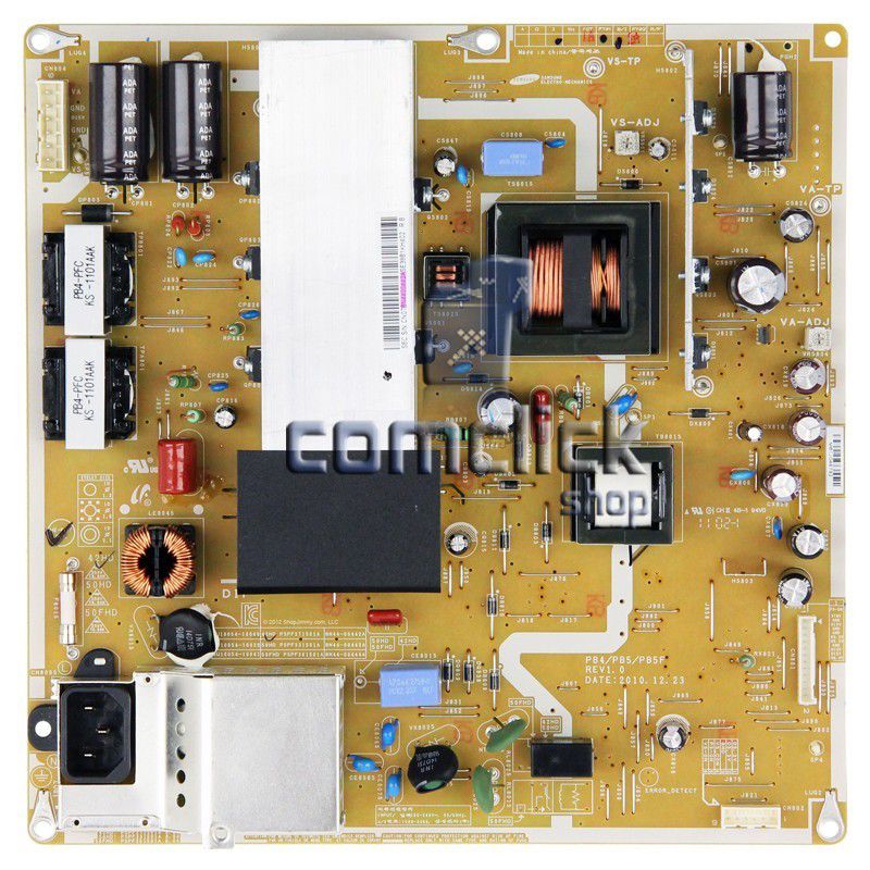 Placa PCI Fonte para TV Samsung PL43D450A2GXZD, PL43D451A3GXZD, PL43D490A1GXZD, PL43D491A4GXZD