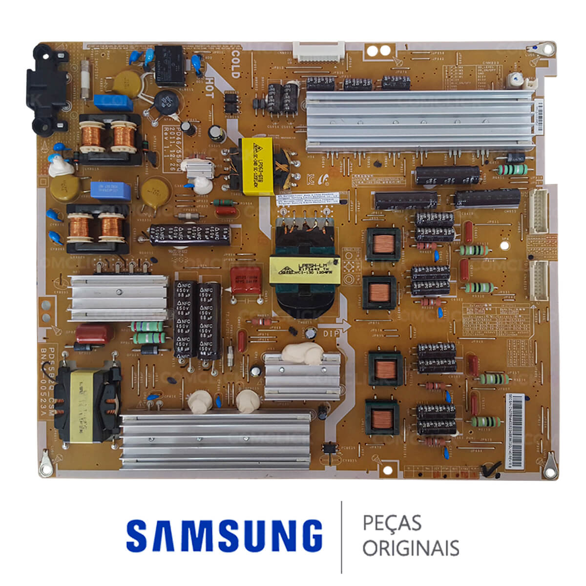 Placa PCI Fonte PD55B2Q_CSM, PSLF151Q para TV Samsung UN55ES7000GXZD, UN55ES8000GXZD
