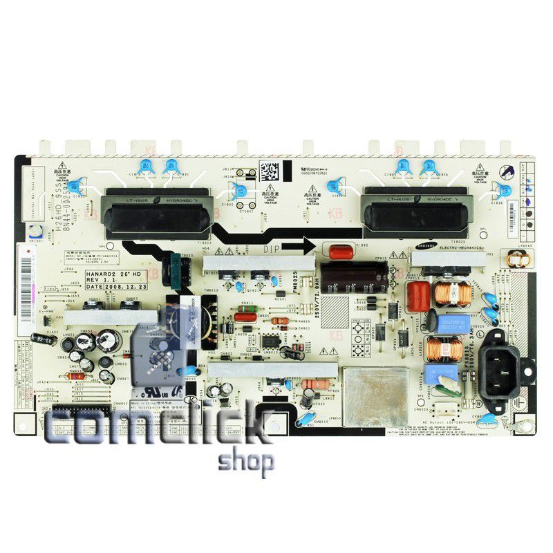 Placa PCI FONTE PSIV840C01A para TV Samsung LN26B350F1, LN26B450C4H, LN26B450C4M