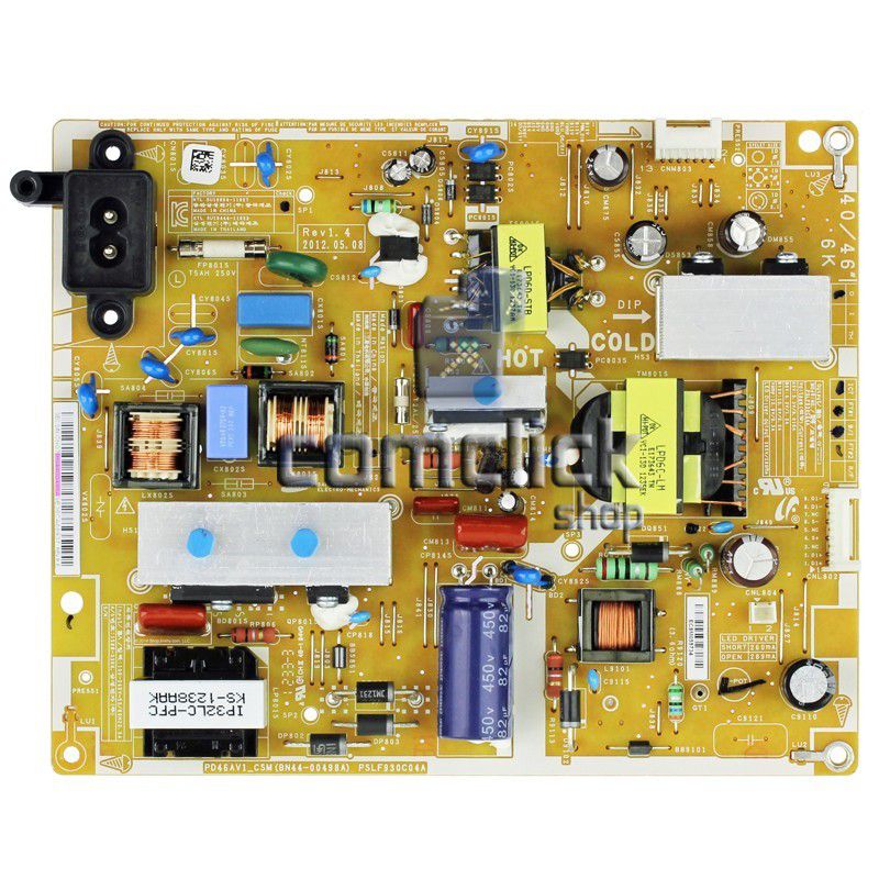 Placa PCI Fonte PSLF930C para TV Samsung UN40EH5300G, UN40EH6000G, UN46EH5300G, UN46EH6000G