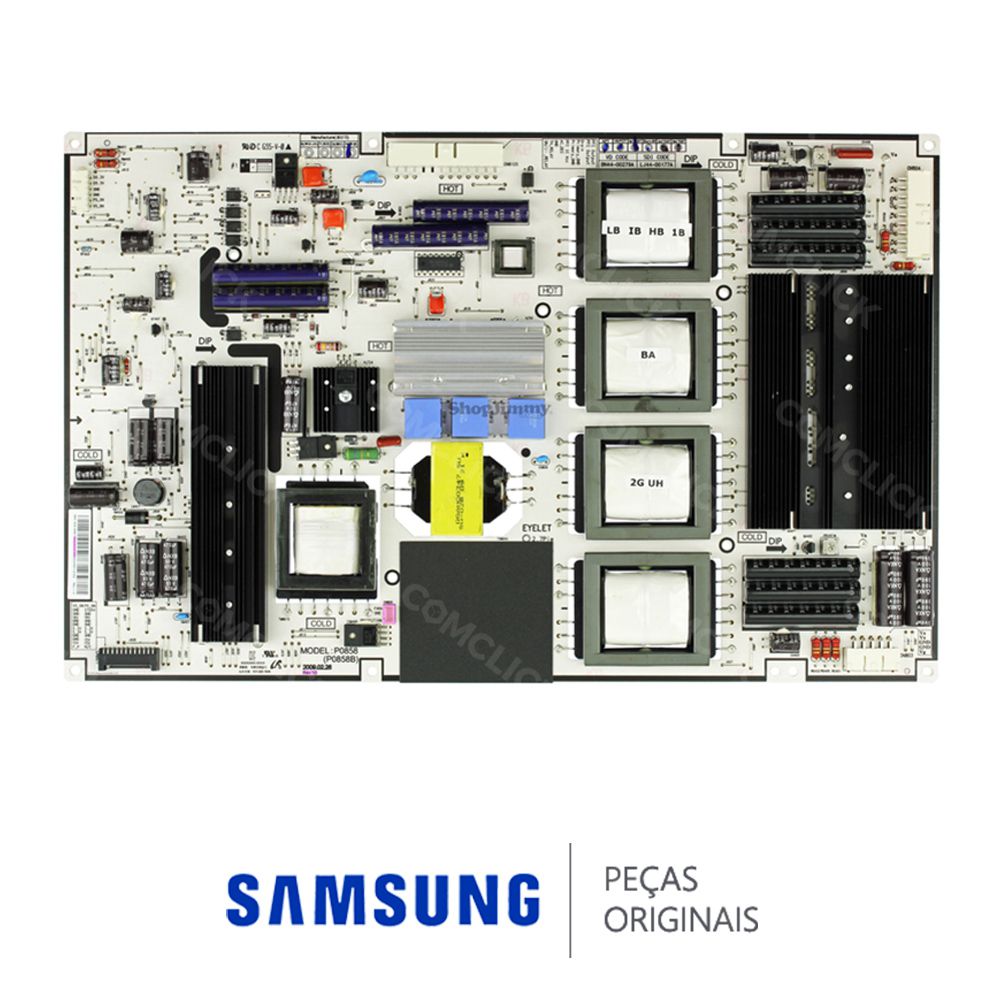 Placa PCI Fonte Secundária para TV Samsung PL58B850Y1MXZD