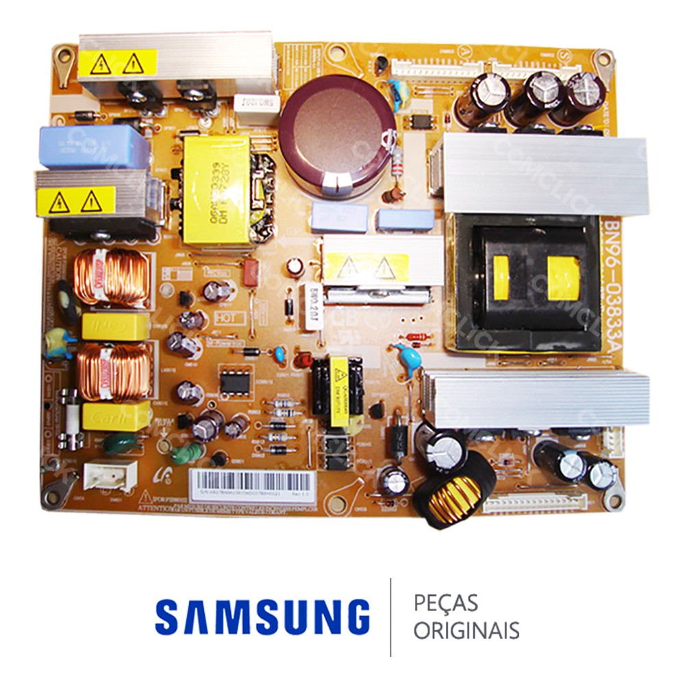 Placa PCI Fonte SMA27-P para TV Samsung LN32R71BC/XAZ, LN32R71BX/XAZ