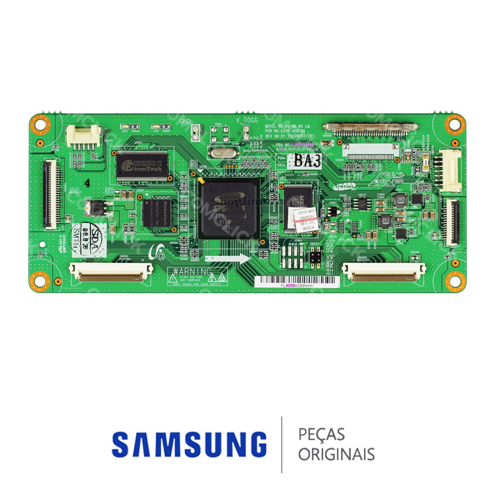 Placa PCI Lógica para TV Samsung PL42A450P1XZD