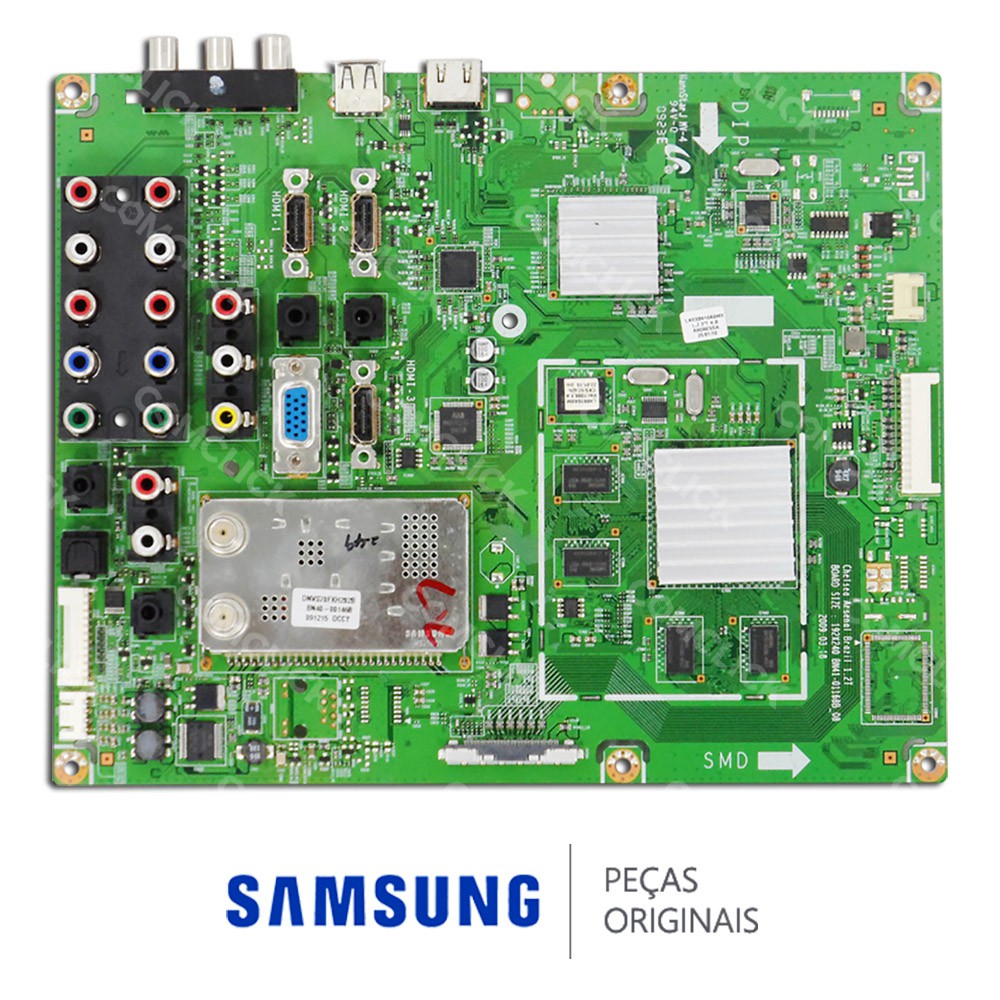 Placa PCI Principal para TV Samsung LN40B610A6MXZD, LN46B610A6MXZ