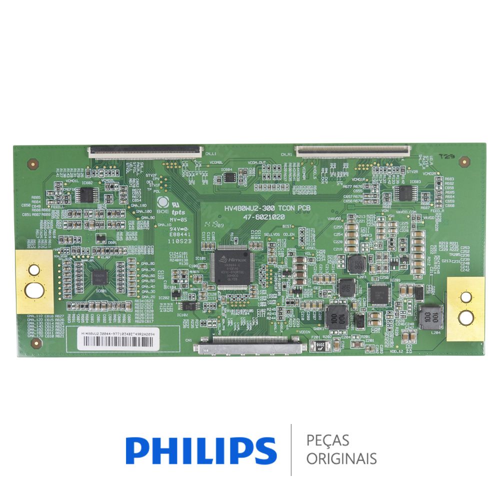 Placa PCI T-CON HV480WU2-300 para TV Philips 48PFG5000/78