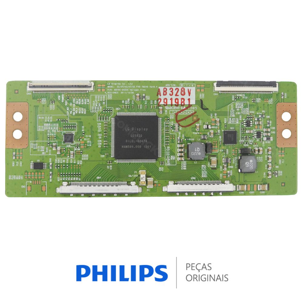 Placa PCI T-CON para TV Philips 42PFL7007G/78