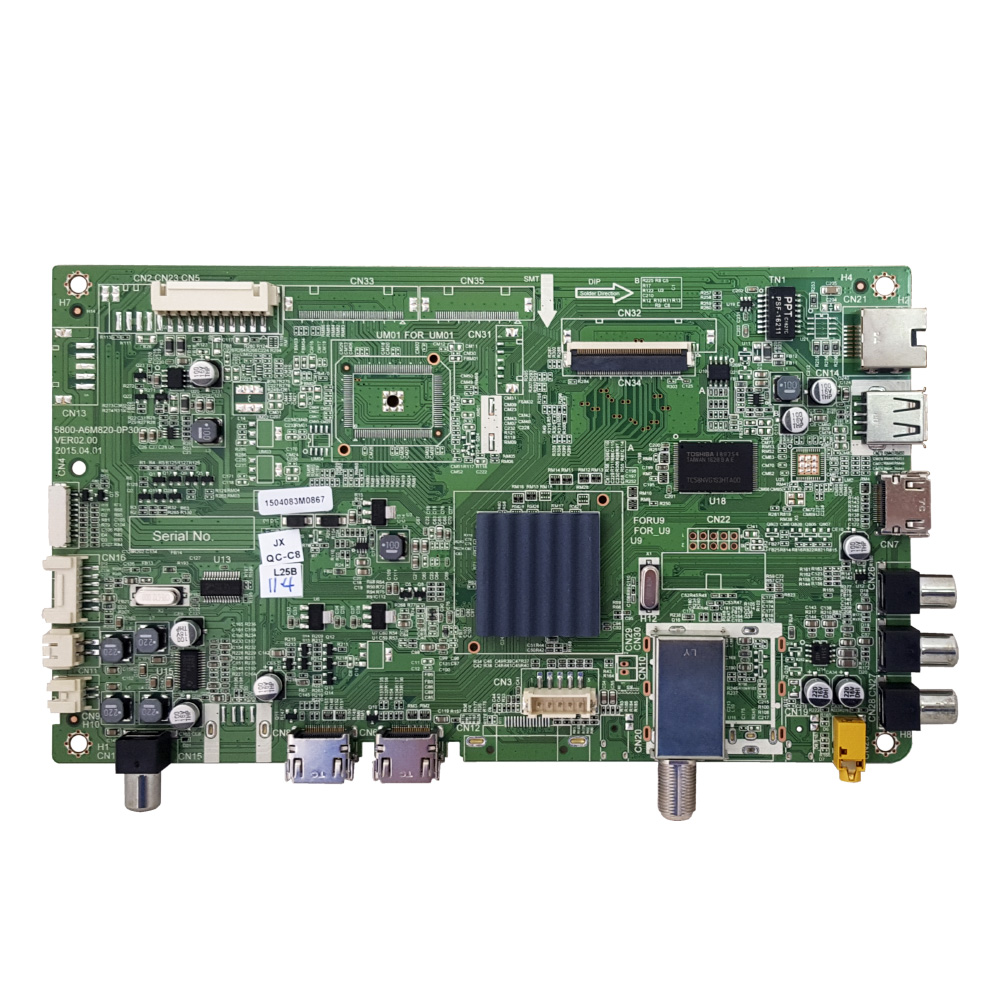 Placa Principal 5800-A6M820-0P30 TV Philco PH43E30DSGW, PH49E30DSGW, PH55E30DSGW, PH55E51DSGW