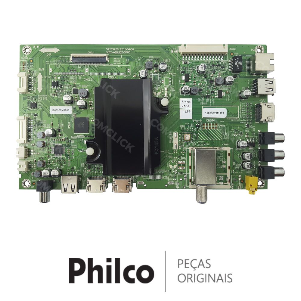Placa Principal 5823-A8R35T-0P00 TV Philco PH40E20DSGWA, PH49E20DSGWA, PH55E20DSGWA