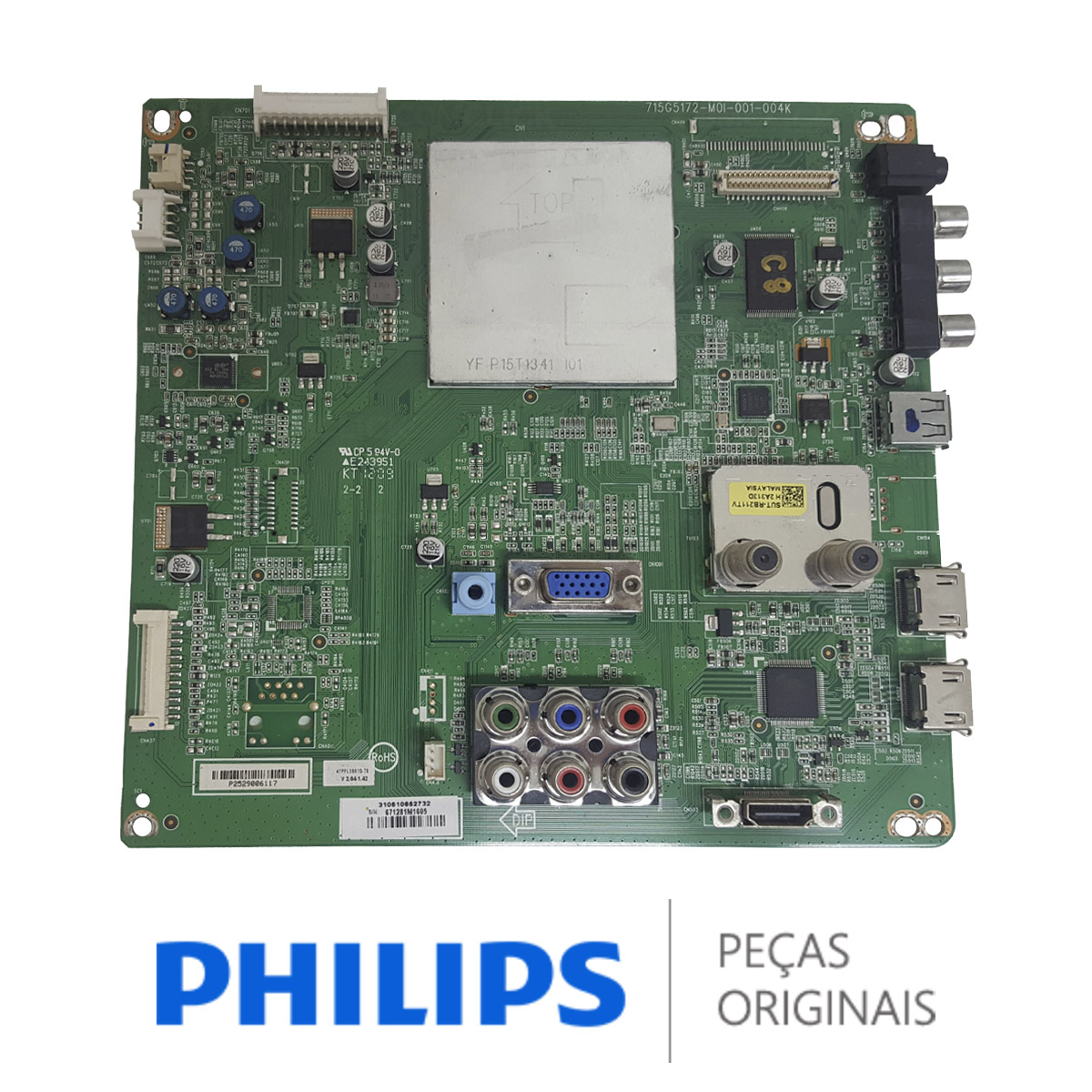 Placa Principal 715G5172-M0I-001-004K TV Philips 47PFL3007D