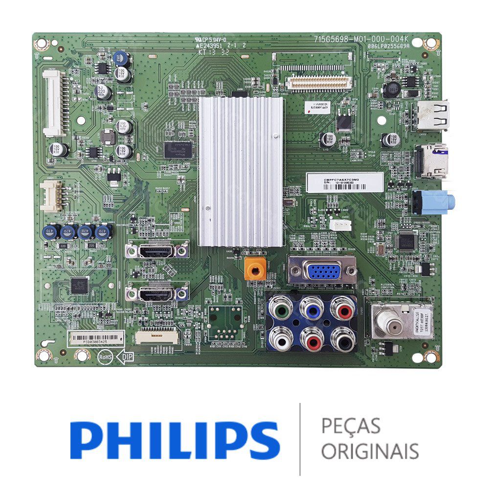 Placa Principal 715G5698-M01-000-004K TV Philips 42PFL4908G