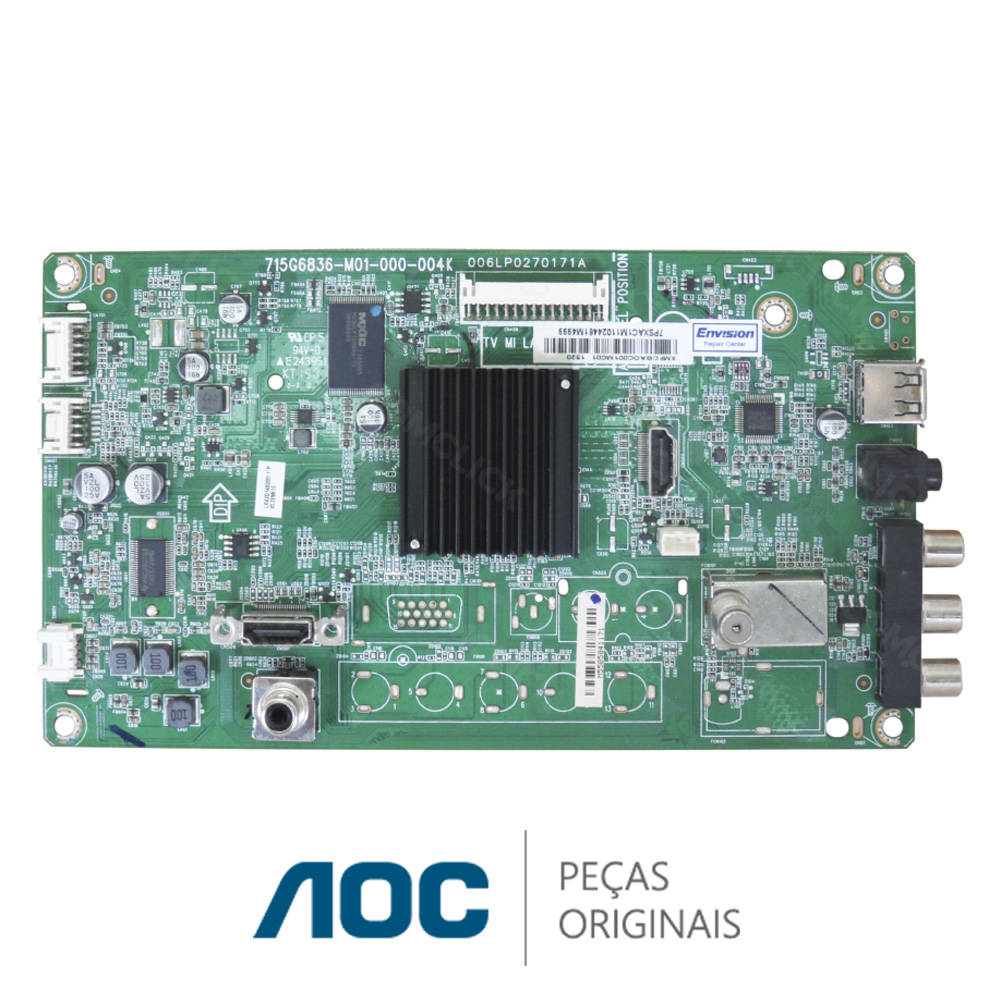 Placa Principal 715G6836-M01-000-004K TV AOC LE43D1452/20