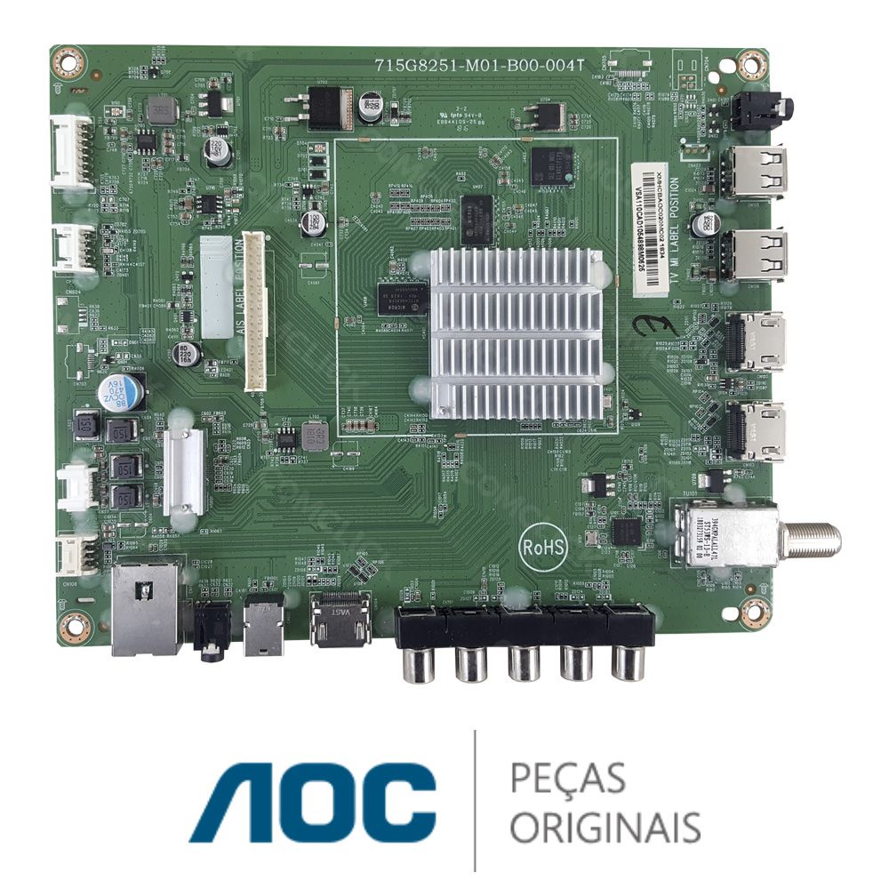 Placa Principal 715G8251-M01-B00-004T TV AOC LE43S5970