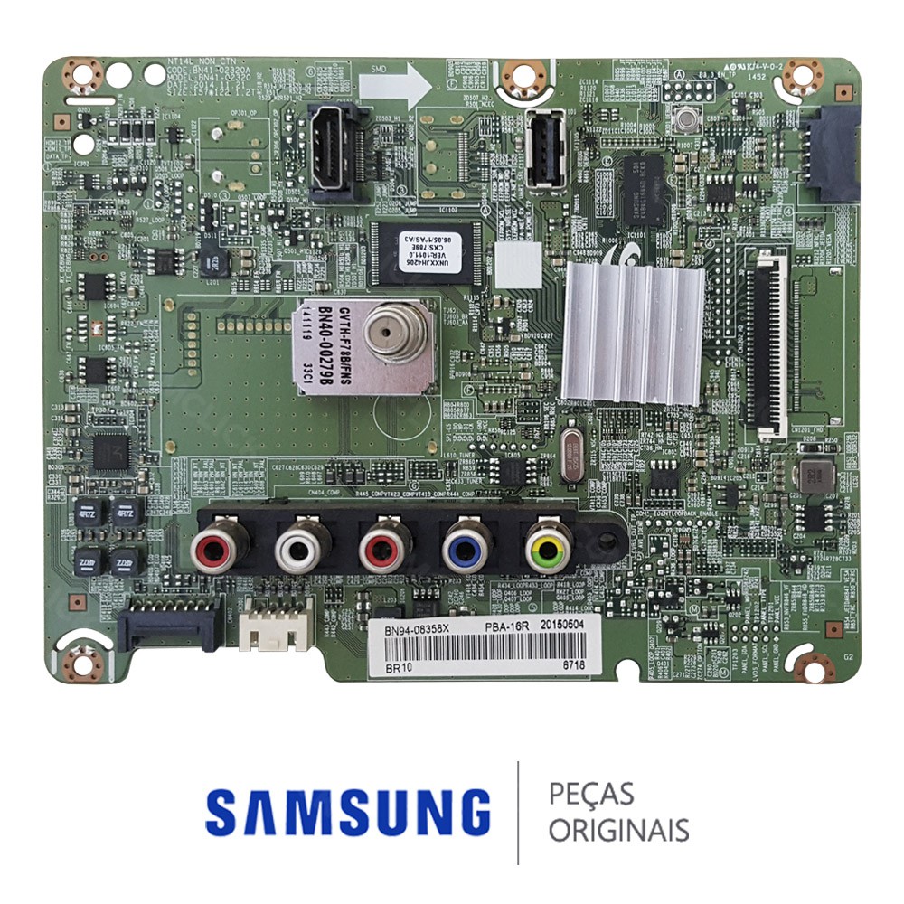 Placa Principal BN94-08358X / BN94-08358W TV Samsung UN32JH4205GXZD