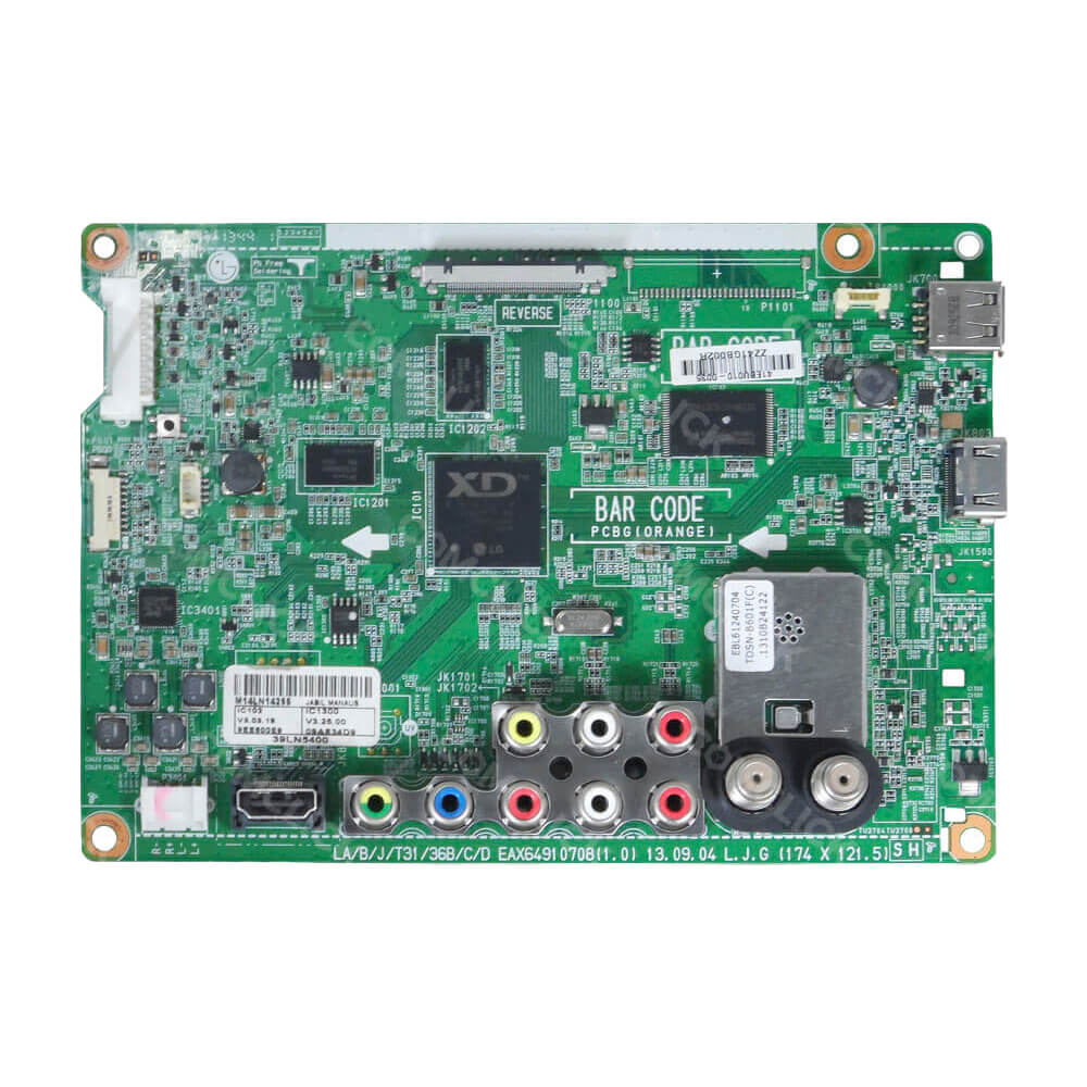 Placa Principal EAX64910708 (1.0) / EBU62016311 / EBT62418001 TV LG 39LN5400