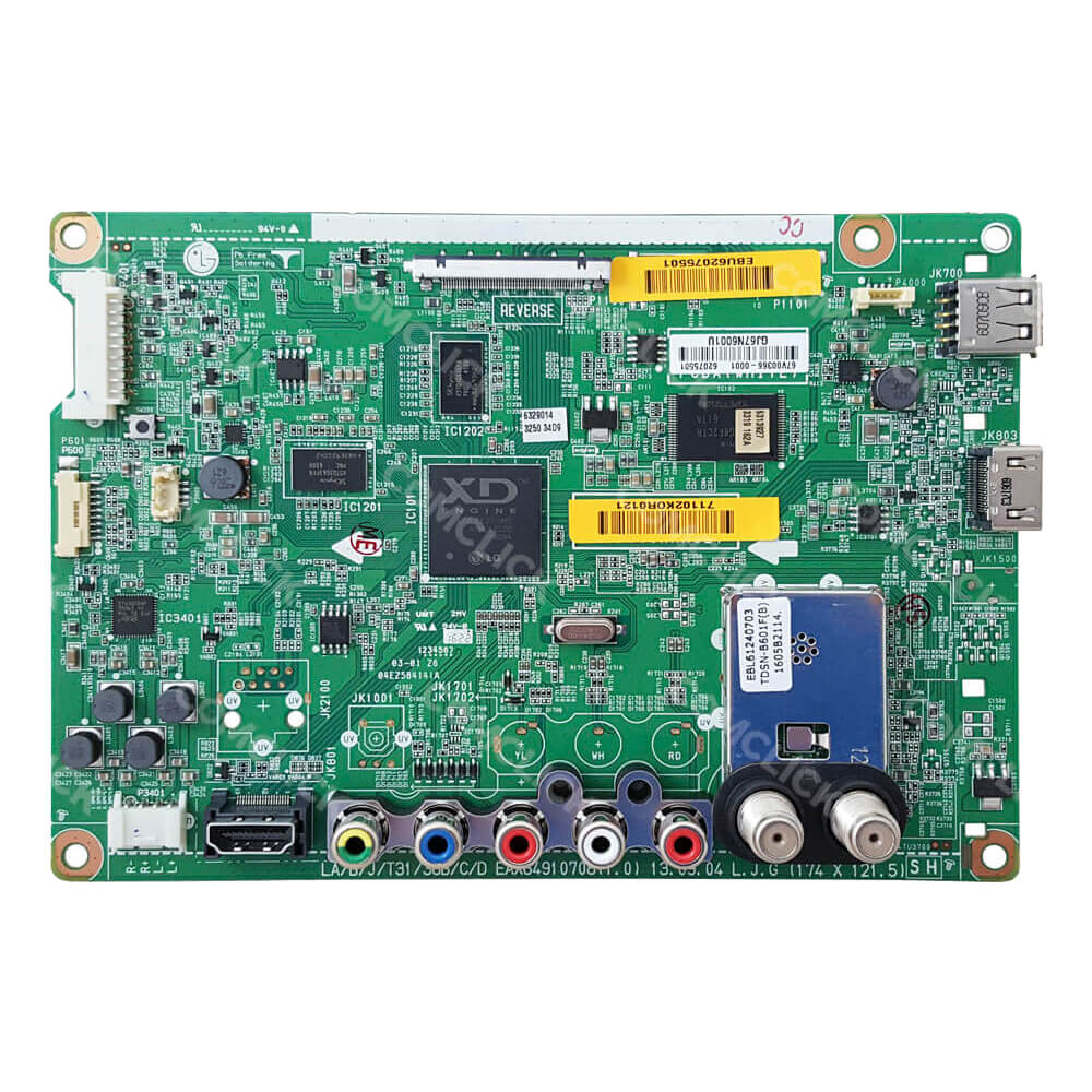 Placa Principal EAX64910708 / EBU62075501 / EBU62075502 TV LG 47LN5460