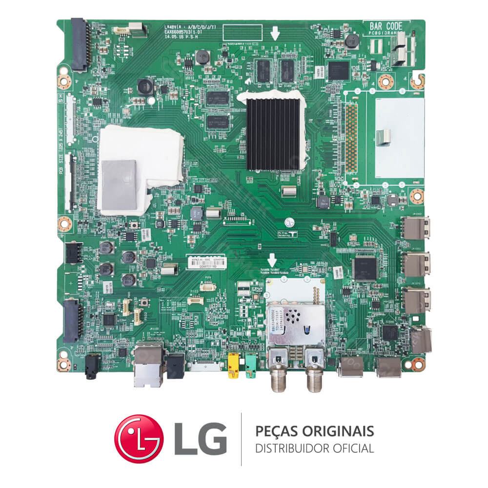Placa Principal EAX66085703 (1.0) para TV LG 49UB8300