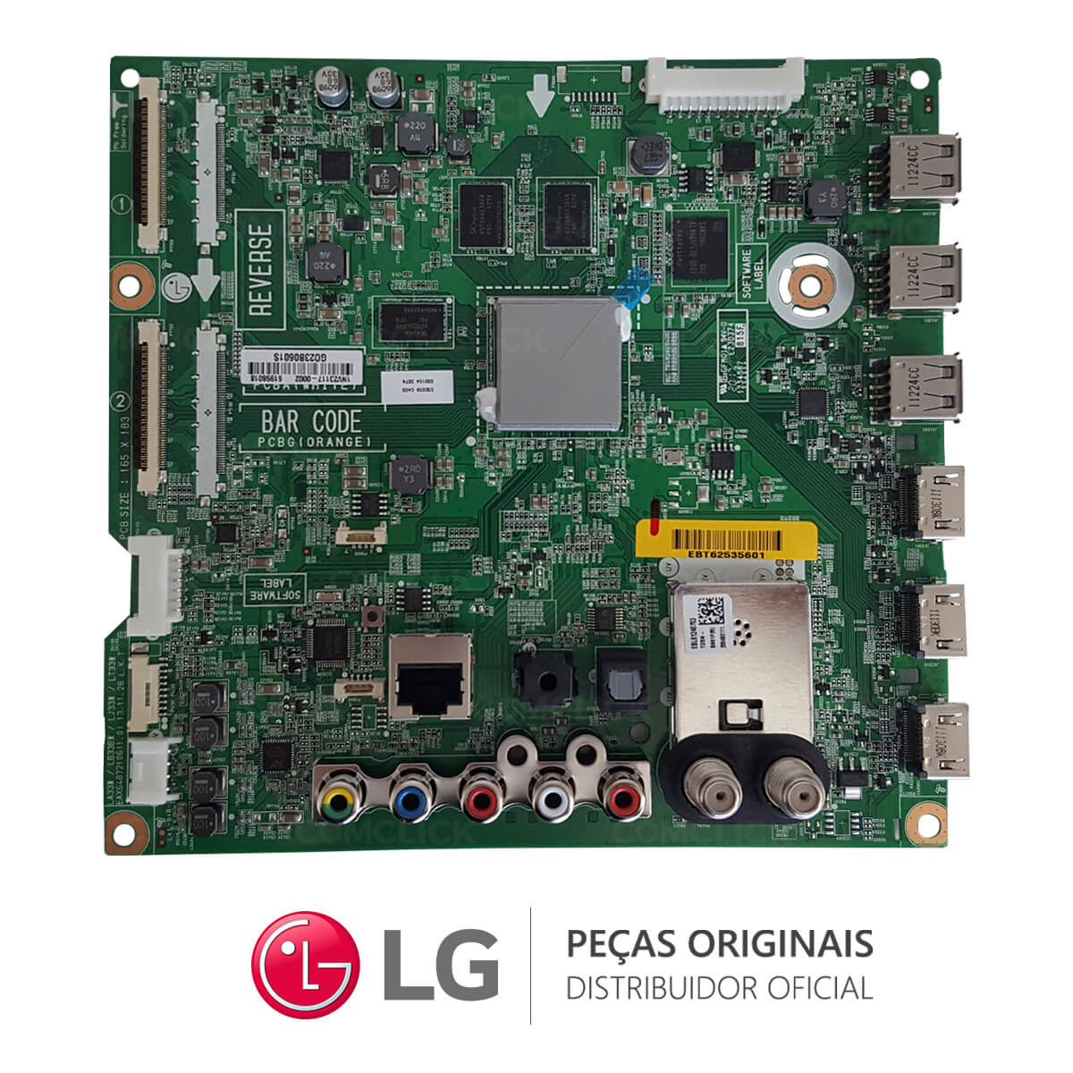 Placa Principal EBT62535601 EBU61998003 TV LG 47LA6610 47LA7400