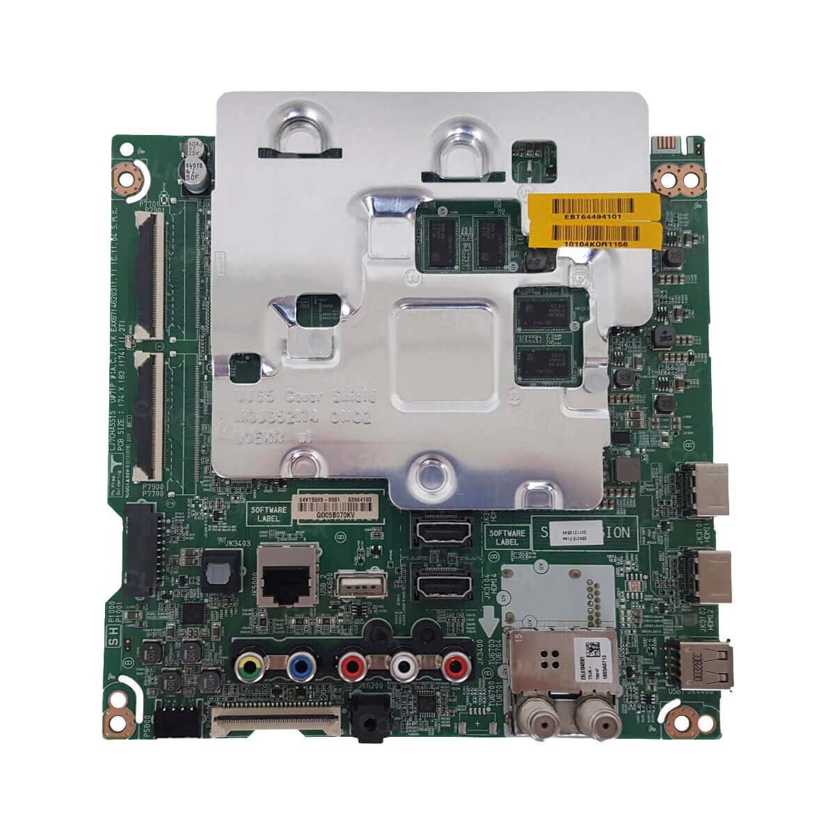 Placa Principal EBT64494101 EAX67146203 EBR84128001 CRB37273301 TV LG 55UJ7500