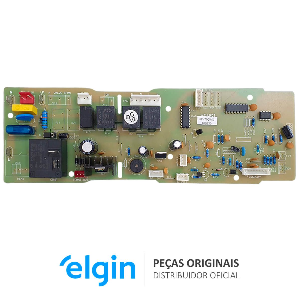 Placa Principal Evaporadora ARC141290602301 Ar Elgin 45KBFI240002 45KTFI24B2IA