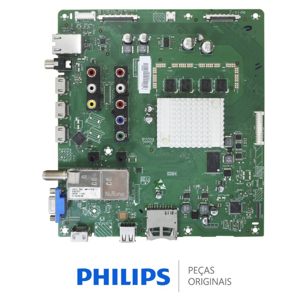 Placa Principal para TV Philips 32PFL7606D, 32PFL7606D, 46PFL7606D