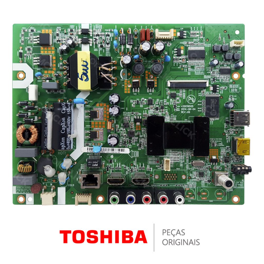 Placa Principal para TV Semp Toshiba DL3945I(A)