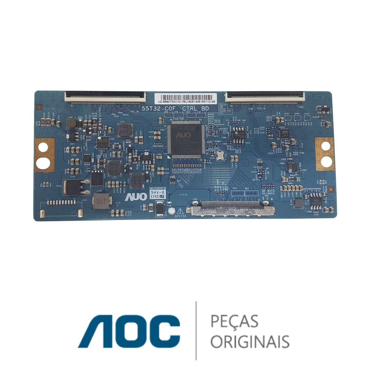 Placa T-CON 55T32-C0F TV TCL AOC 50P6US LE50U7970S