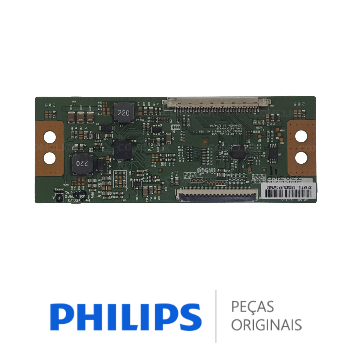 Placa T-con 6870C-0442B TV Philips 32PHG5109/78