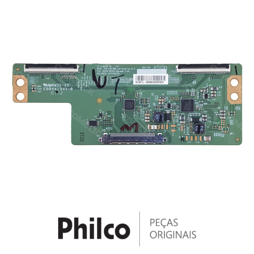 Placa T-Con 6870C-0532A TV Philco PH43E30DSGW