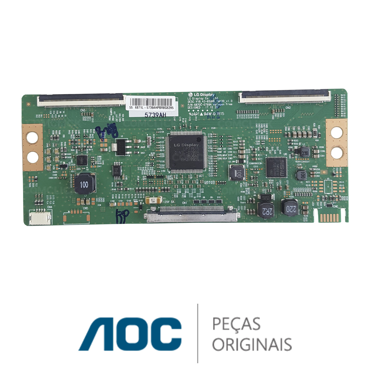 Placa T-con 6870C-0769A TV AOC LE55U7970S