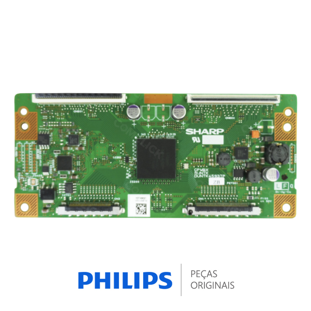 Placa T-con DUNTK4593TP TV Philips 46PFL7606D/78