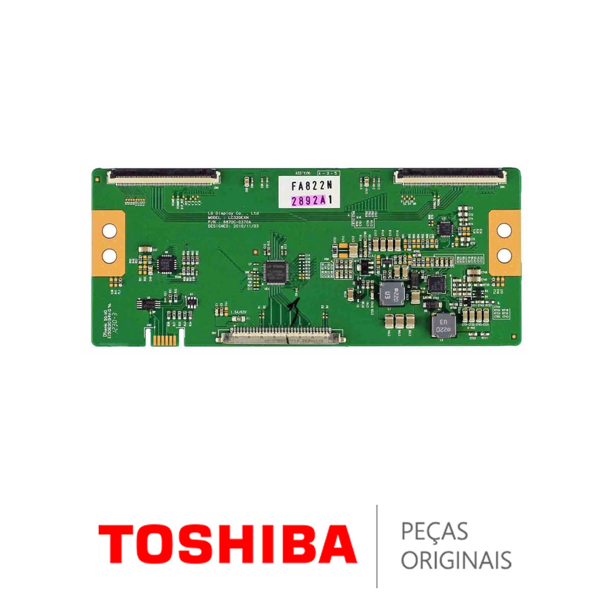 Placa T-Con LC320EXN-SEA1-K31 TV Toshiba DL3270(B)W