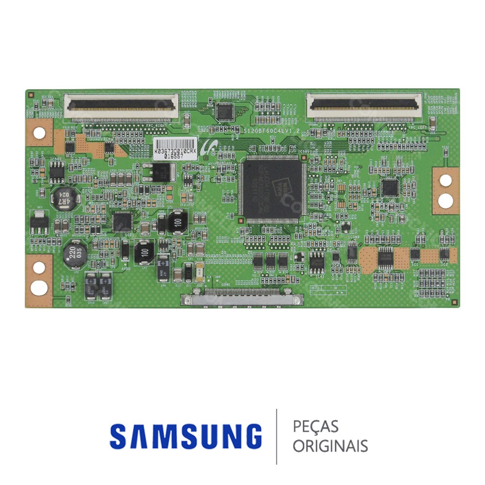 Placa T-CON LTJ460HM02 / S120BF60C4LV1.2 TV Samsung UN46C5000QMXZD
